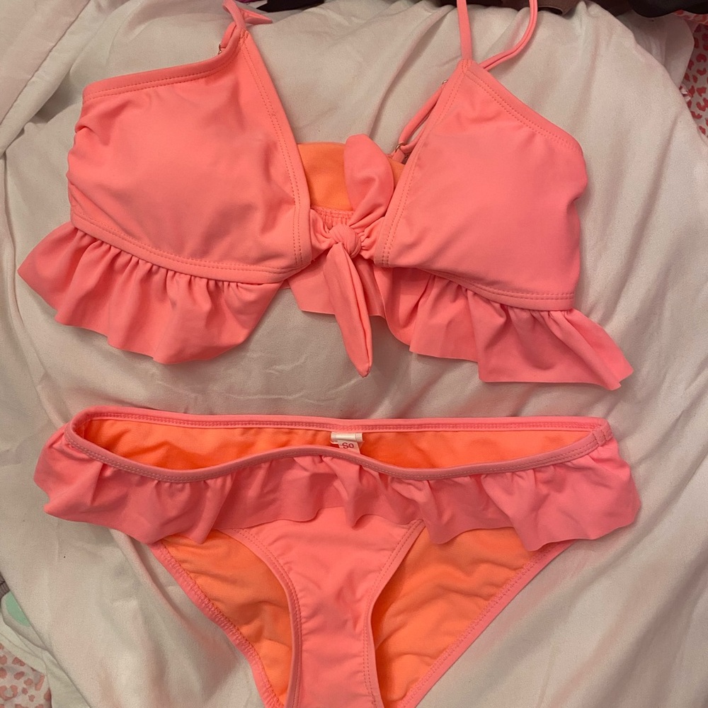 Pink bikini size small